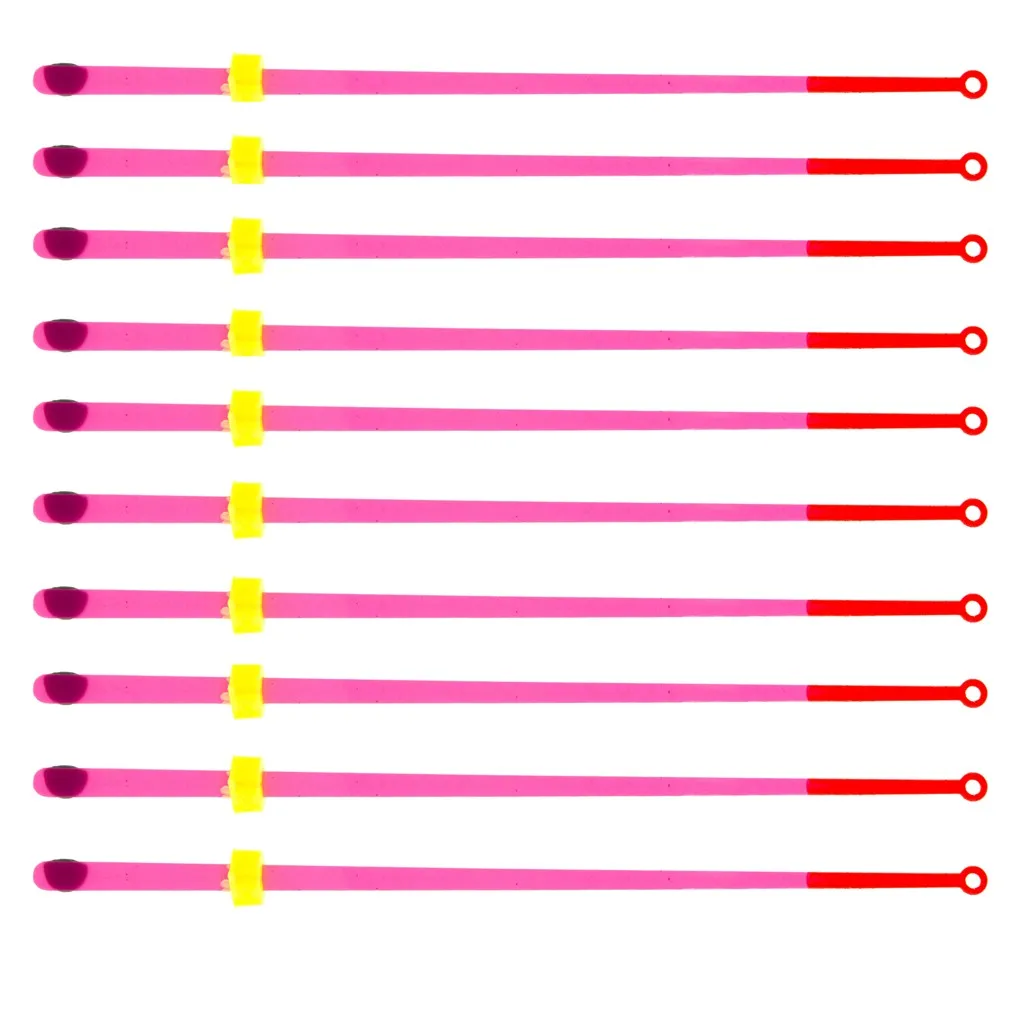 10 шт. набор для подледной рыбалки зимние наконечники удочек АБС-пластик красный