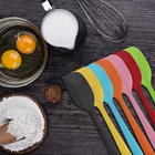 Многоцветные кухонные инструменты для выпечки, силиконовая лопатка, ложка для мороженого, смеситель для масла, торта, кондитерский скребок шпатели для печенья