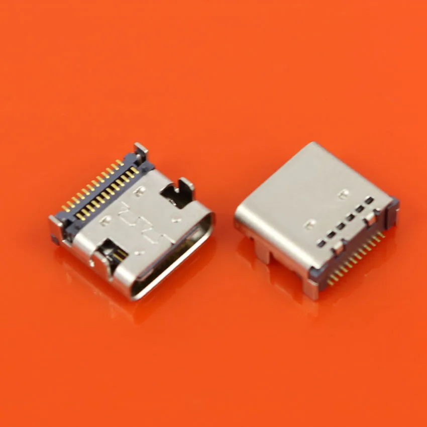 1 шт./лот новый разъем питания с разъемом USB Type C 24 pin|Соединители| |