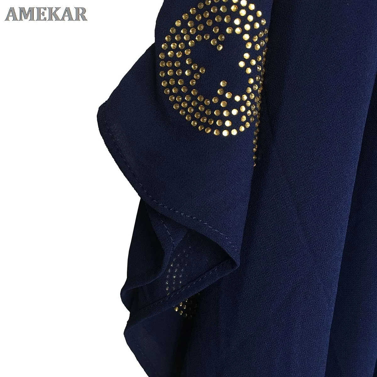 

Muslim Dress Chiffon Abaya Diamonds Kaftan Robe Musulmane Longue Hijab Dress Islamic Clothing Robe Arabe Jilbab Femme Musulman