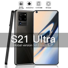 Téléphone portable S21 Ultra débloqué, écran de 7.2 pouces, Smartphone, android, 16 + 32MP, 12 + 512GB, batterie de 5800mAh, 4G, 5G, Version internationale  (3)