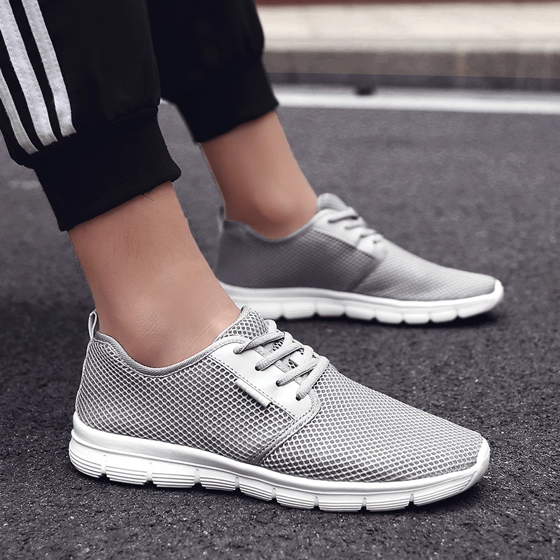 

Brand Krasovki Men's Casual Shoes Male Sneakers Breathable Couple Footwears Chaussure Homme Comfortable Outdoor Plus size 35-47