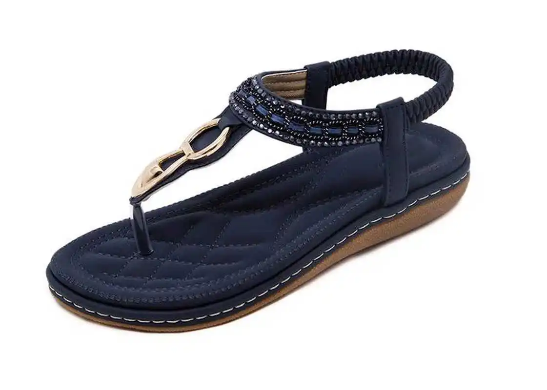 

Women's Sandals Summer Fashion Slip-on Comfortable Modern Sandals Casual Low Heels Sandals for Ladies Zapatos De Muje KP114