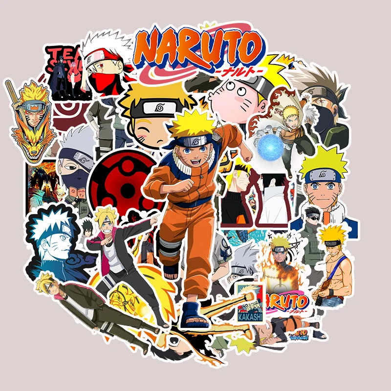 50 шт. японский Классический Аниме Shinobi Стикеры для автомобиля ноутбука