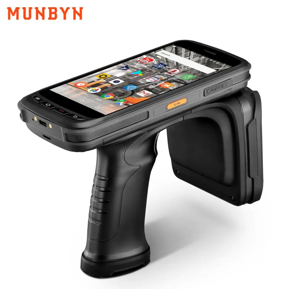 MUNBYN прочный PDA Ручной Android pos терминал Zebra SE4710 сканер штрих кода 2D 4G устройство