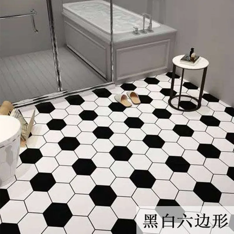 

Bathroom non-slip floor stickers waterproof and wear-resistant thickened floor stickers kitchen living room bedroom PVC wallpape