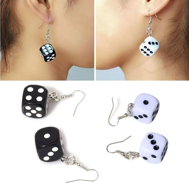 Серьги подвески женские акриловые очаровательные ювелирные украшения в виде