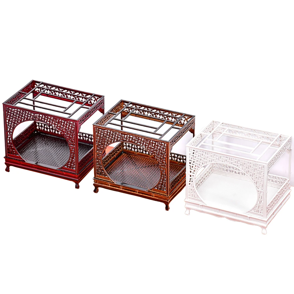 Модель мебели ручной работы в китайском стиле Красное сандаловое дерево и