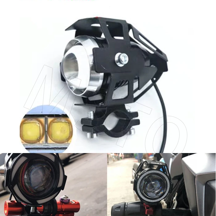 Универсальный мото hedalights 12v мотоциклов светодиодные прожекторы