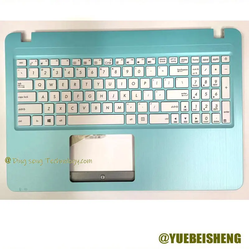 Клавиатура для ASUS X540S X540L A540L K540L A540UP X540SA небесно-голубая