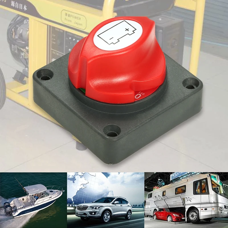 

600A Battery Master Isolator Cut Off Kill Switch Universal Car Marine VAN Truck