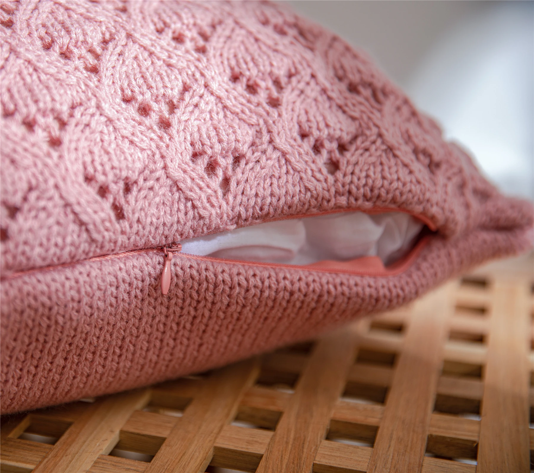 Чехол-Наволочка на подушку в скандинавском стиле однотонный желтого и синего