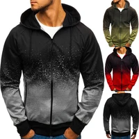 mens casual hoodies men 3d digital printing hooded sweatshirt coat mens hip hop zip hoody sportswear tracksuit male streetwear