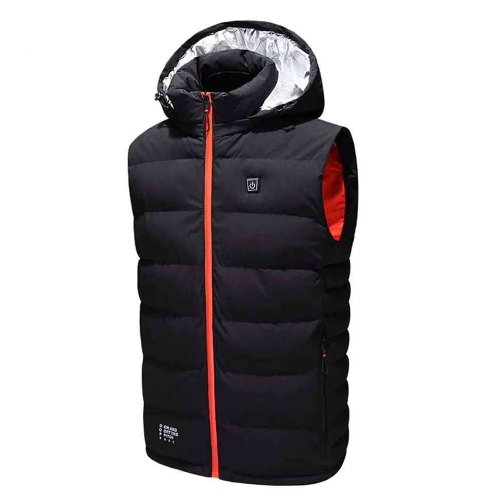 Умный жилет с подогревом и USB зарядкой трехскоростная теплая одежда для занятий