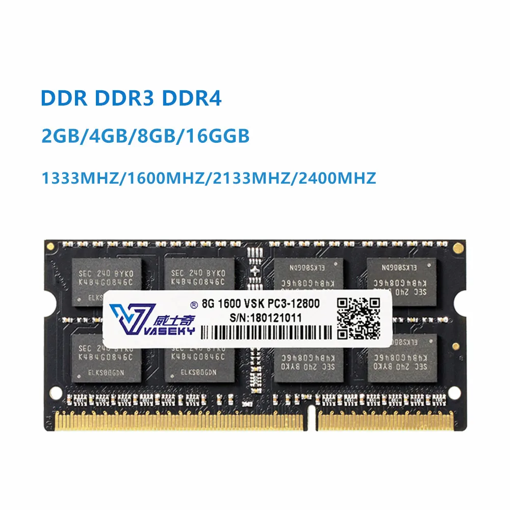 Оперативная память DDR3 DDR4 2 ГБ 4 ГБ 8 ГБ 16 ГБ память ноутбука ноутбук 2133 МГц 1333 МГц 2400 МГц PC4 модуль памяти настольный компьютер