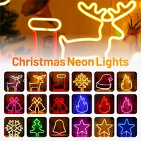 usb led neon night light dc5v christmas creative sign wall hanging art bedroom decor for room home party gift