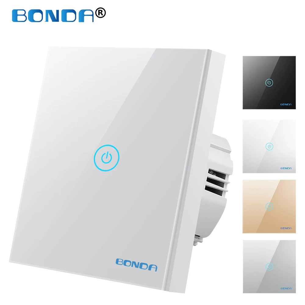 Сенсорный светильник ель света BONDA настенный сенсорный выключатель 220 В