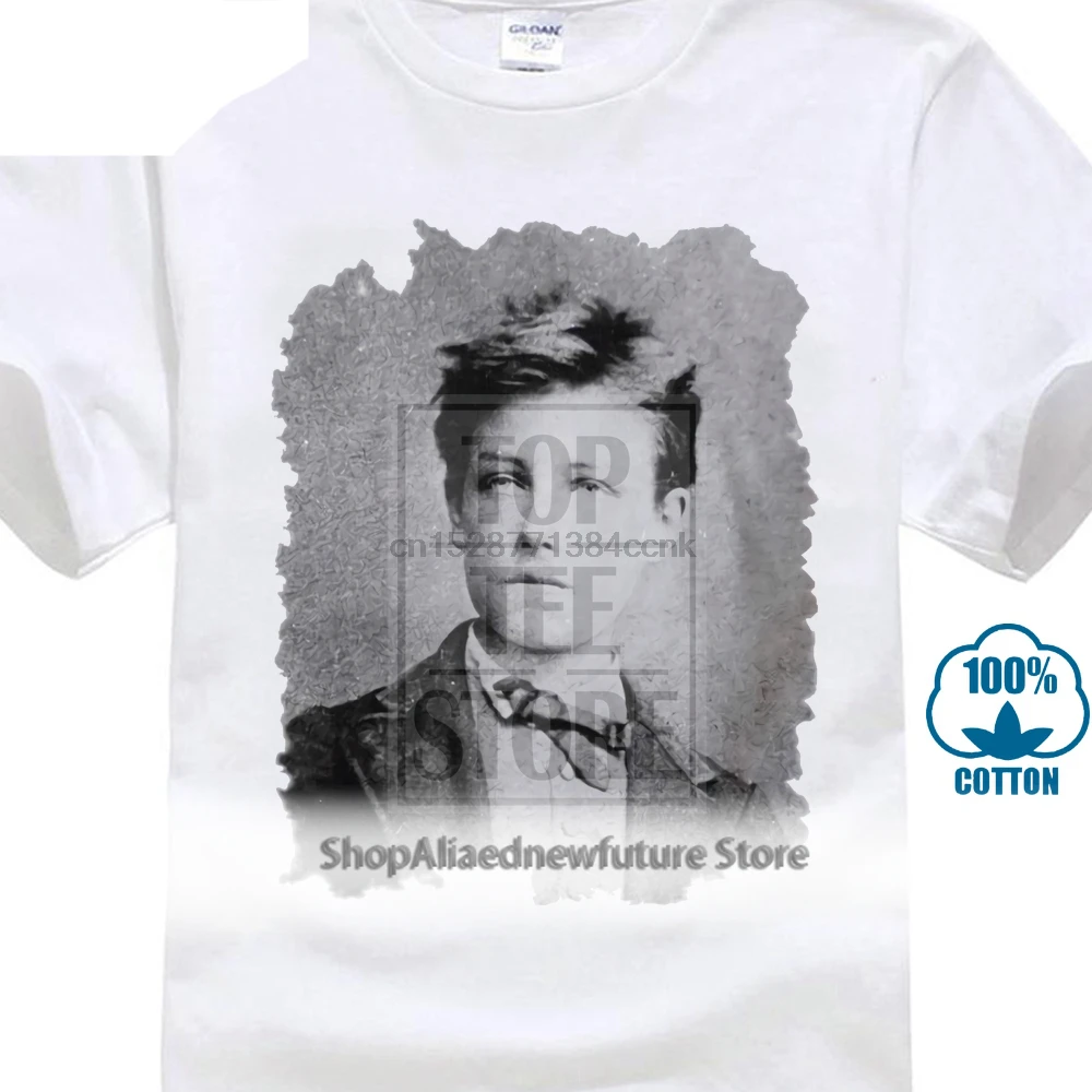

Arthur Rimbaud Tshirt Old Celebrities Tshirt Tshirt Blanc Homme Cadeau