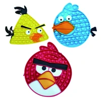 the latest angry birds red the blues chuck pop it toy childrens gift birthday christmas party game squeeze music