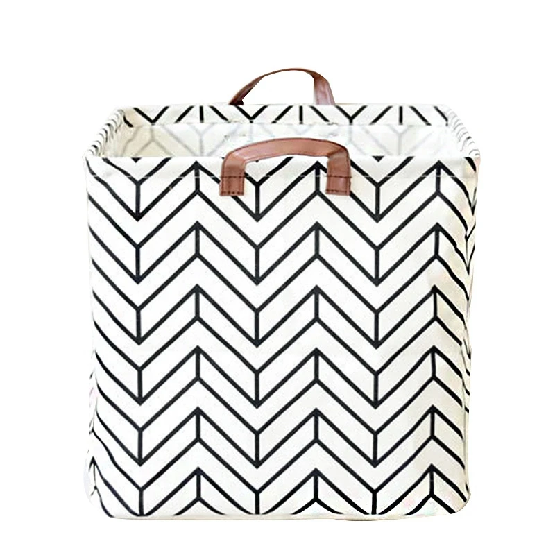 Складная корзина для белья детская игрушек Fabirc грязной одежды Домашний