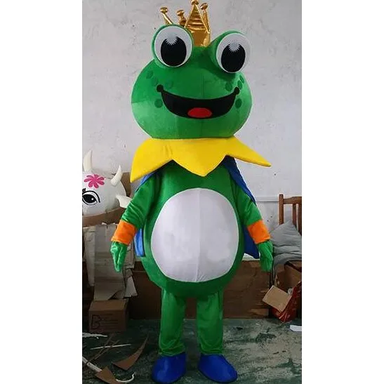 Frog Cartoon Mascot Costume Animal Cartoon Costume Theme Origin Department Name