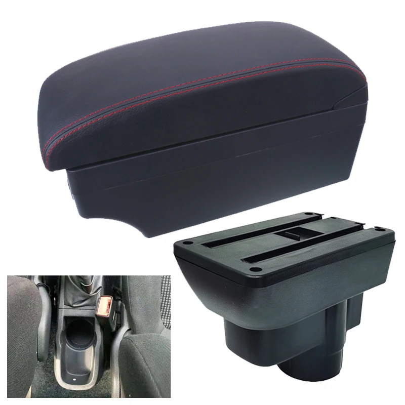 

Подлокотник для Opel Corsa D, интерьер для Opel Corsa, аксессуары для хранения, зарядка через USB, светодиодные лампы, простая установка