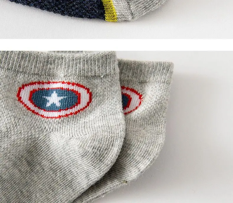 

5 Pairs/lot Spring Summer Thin Mesh Socks for Girls Boys Cute Cartoon Children's Thin Sock Baby Newborn Sock