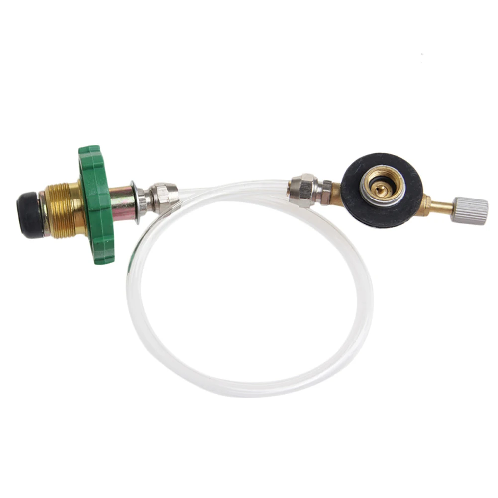

Outdoor Camping Gas Stove Propane Refill Adapter Tank Coupler Adaptor Gas Charging Accessories