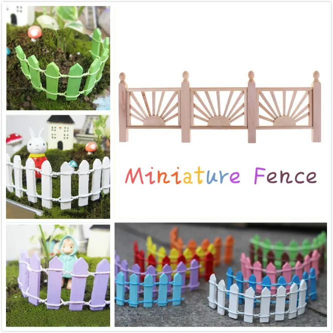 1:12 мини кукольный домик деревянный балкон ограждение миниатюрный 3 секции