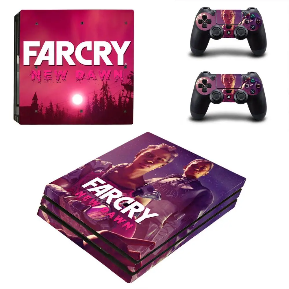 Far Cry New Dawn PS4 Pro наклейка PS 4 Play station виниловая s для playstation консоль и контроллер| |