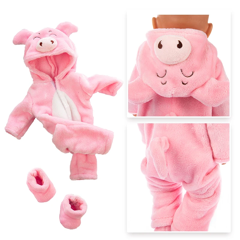 Детская кукла 18 дюймов 43 см для новорожденных аксессуары одежды сова лиса