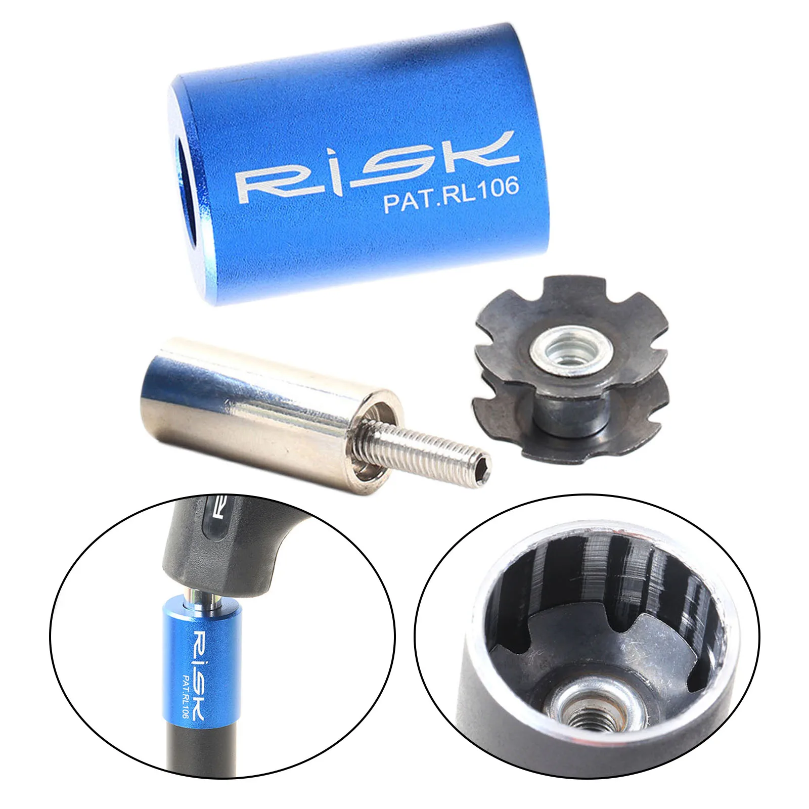 

Bike Fork Installer Headset Star Nut Install Tool Driver Setter