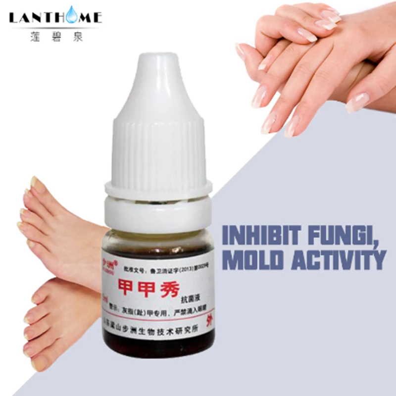 Лечение грибка для ногтей Уход за ногами эссенция масло Отбеливание ног грибок