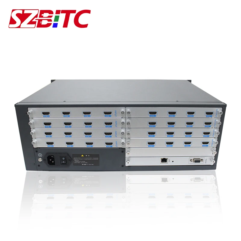 Настенный видеоконтроллер HDMI Matrix 4x 4 8 x8 12x12 16x16 бесшовное переключение PIP
