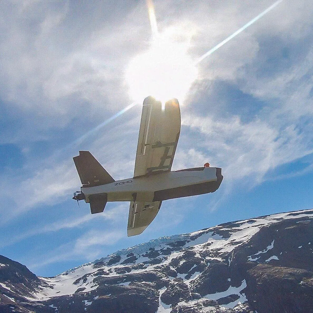 ZOHD Talon GT Rebel 1000 мм размах крыльев V-tail FPV RC самолет-PNP Высокая производительность