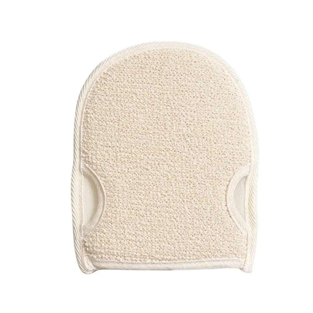 Отшелушивающие перчатки Loofah мягкий скраб для тела губка Коврик ванны скруббер