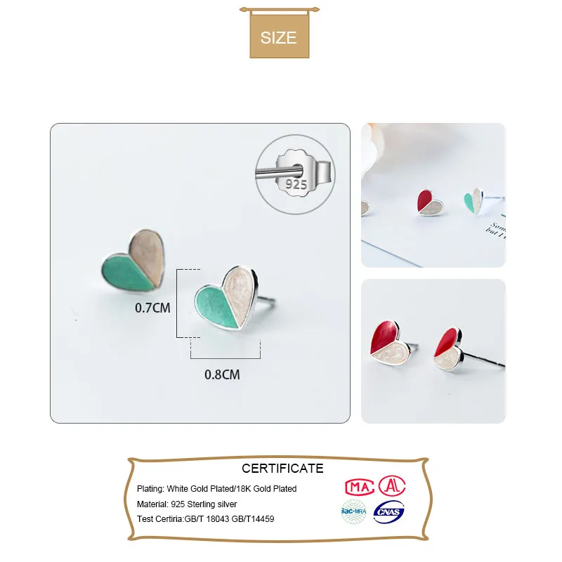 Серьги-гвоздики из серебра 925 пробы 7 х8 мм | Украшения и аксессуары