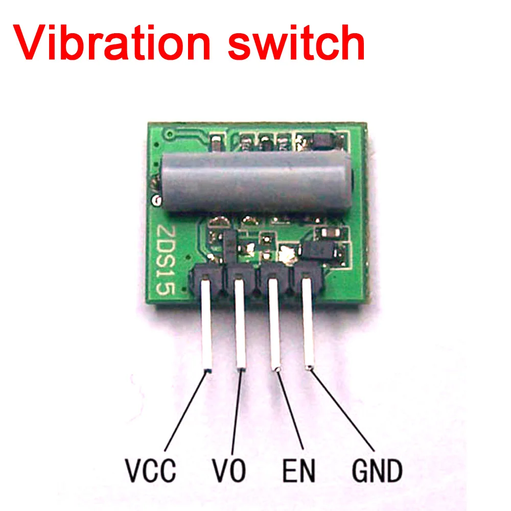 Регулируемая задержка Вибрационный переключатель вибрации датчик модуль