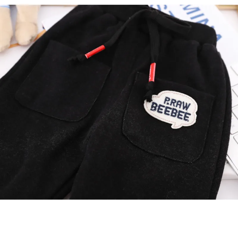 

Spring Autumn Clothes Cotton Children Baby Boys Girl Stripe Shirts Cartoon Jacket Pants 3Pcs/sets Kid Fashion Toddler Tracksuits
