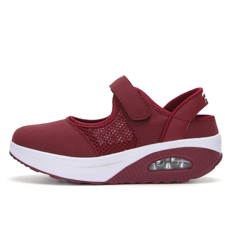 2019 г. осенняя женская обувь на плоской платформе повседневная из дышащего