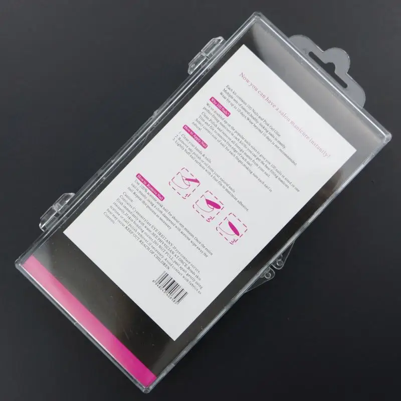 100 шт./500 шт. полумесяц для маникюра с французскими краями белая полупаста