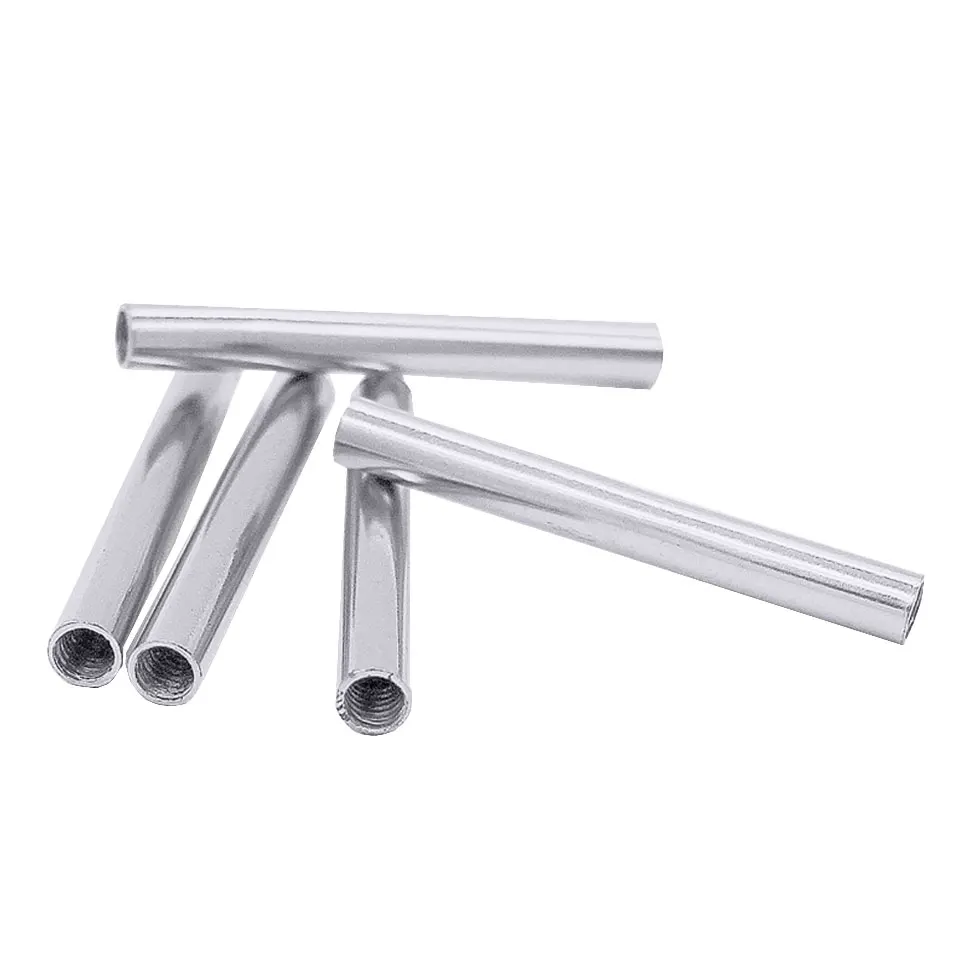 10 шт. метрические внутренние зубцы M4 полые прямые трубки Внутренняя резьба