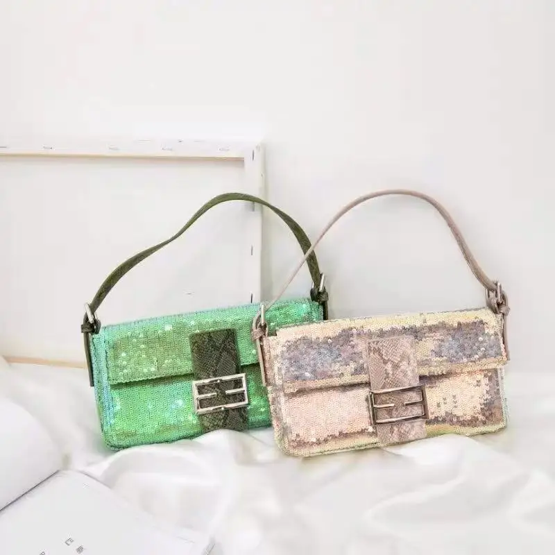 Новинка 2020 сумка через плечо с блестками модные женские блестящие сумки из
