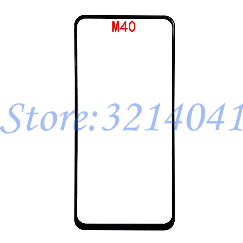 Сенсорный экран для Samsung Galaxy M10 M20 M30 M40 передняя панель стекло (без ЖК-дисплея)