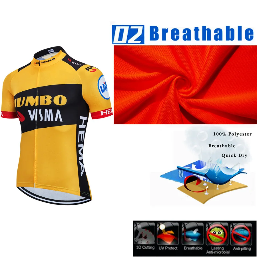 

2021 Cycling Jersey Summer Mountain Bike Jersey High Quality Short Sleeve MTB Bicycle Clothes Maillot Ropa Ciclismo CAPO
