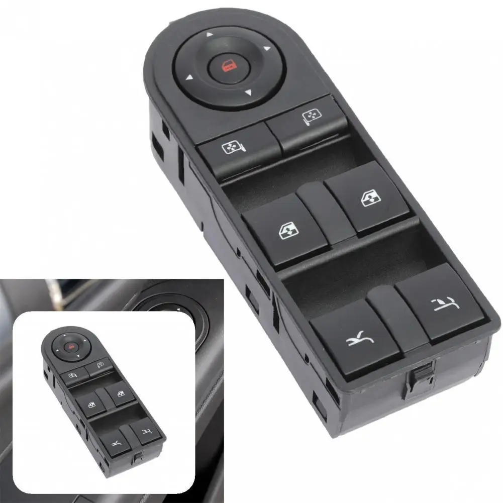 

Useful Car Master-Window Lift Switch 93162636 Electrical Switch ABS Anti-aging