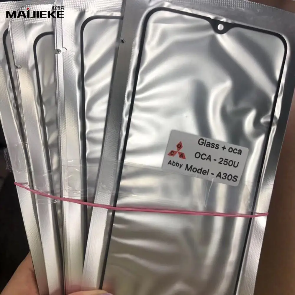 10 шт. сенсорный ЖК экран для Samsung Galaxy A6 A8 Plus J4 + J6 plus M30s M10s A70s A40s передний стеклянный