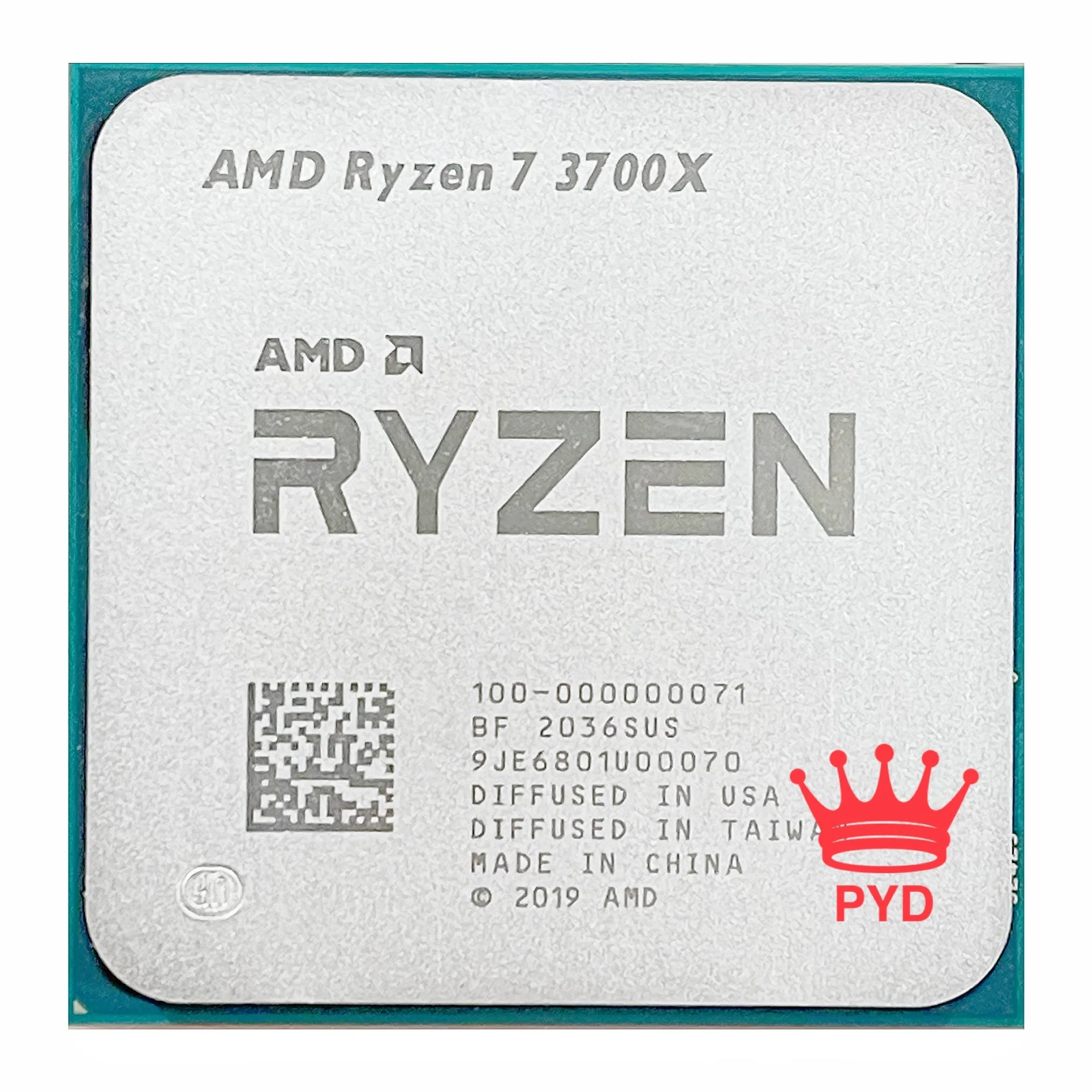 Процессор AMD Ryzen 7 3700X 3 6 ГГц 8 ядер 16 потоков 65 Вт нм L3 = 32 Мб 100-000000071 разъем AM4 |