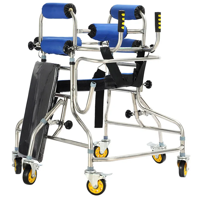 6 колес детские ходунки для предотвращения опрокидывания нижних конечностей