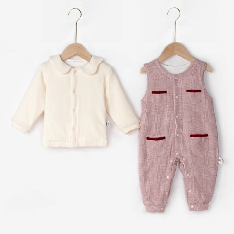 Новинка 2019 года модные детские комбинезоны с длинными рукавами сезон осень-зима